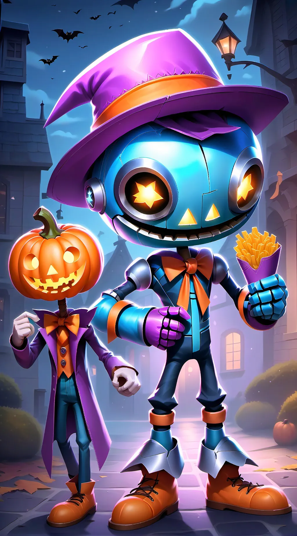 ai character: costume quest  background
