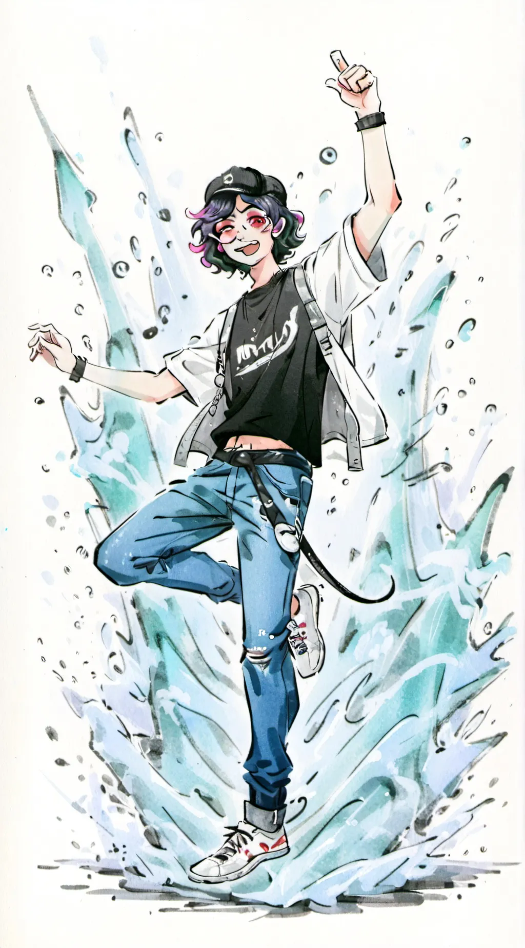 ai character: Kenny background