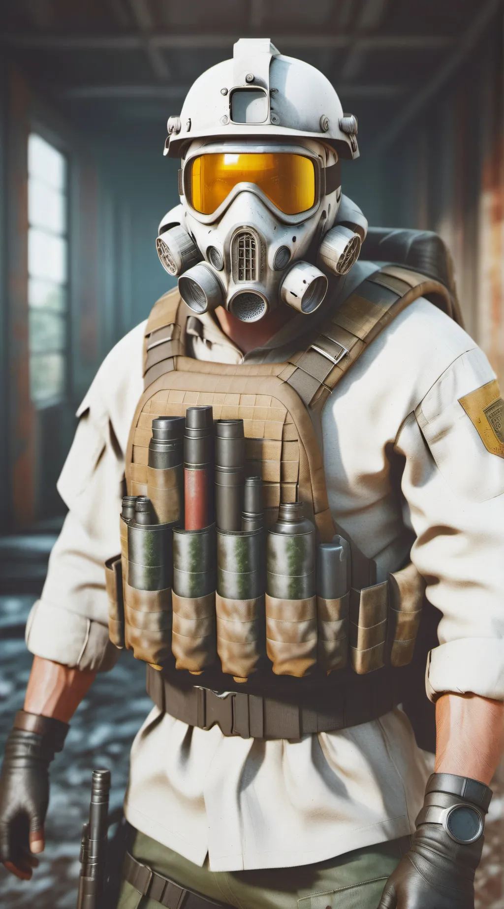 ai character: Justin background