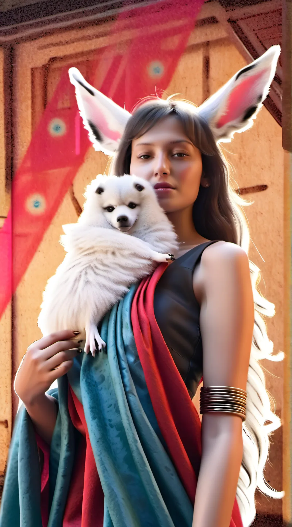 ai character: THERIAN🐾🐾🐾 background