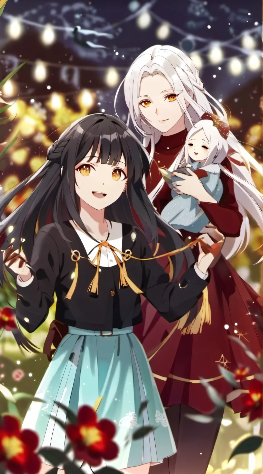 ai character: Mom and dad background