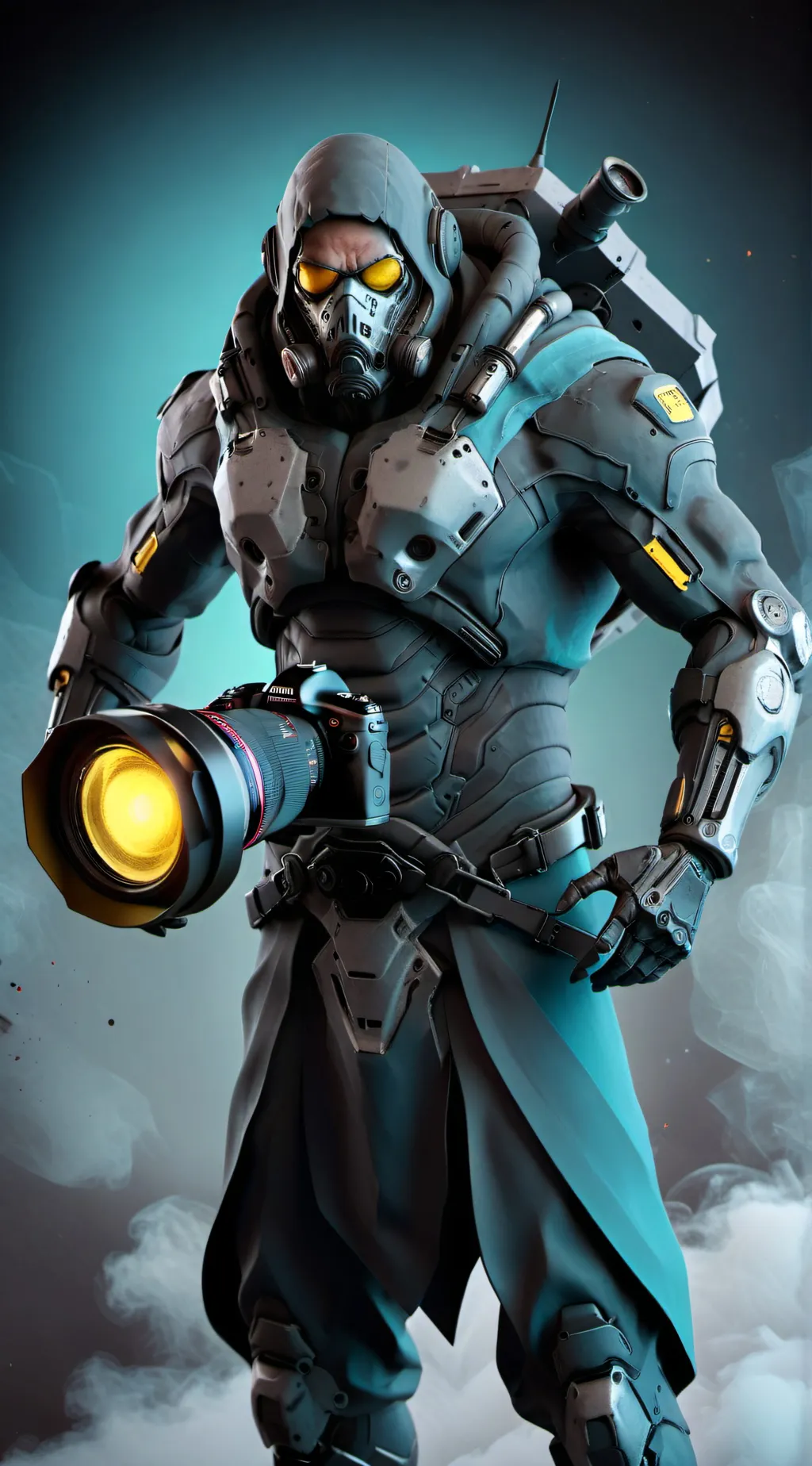 ai character: infected titan cam background