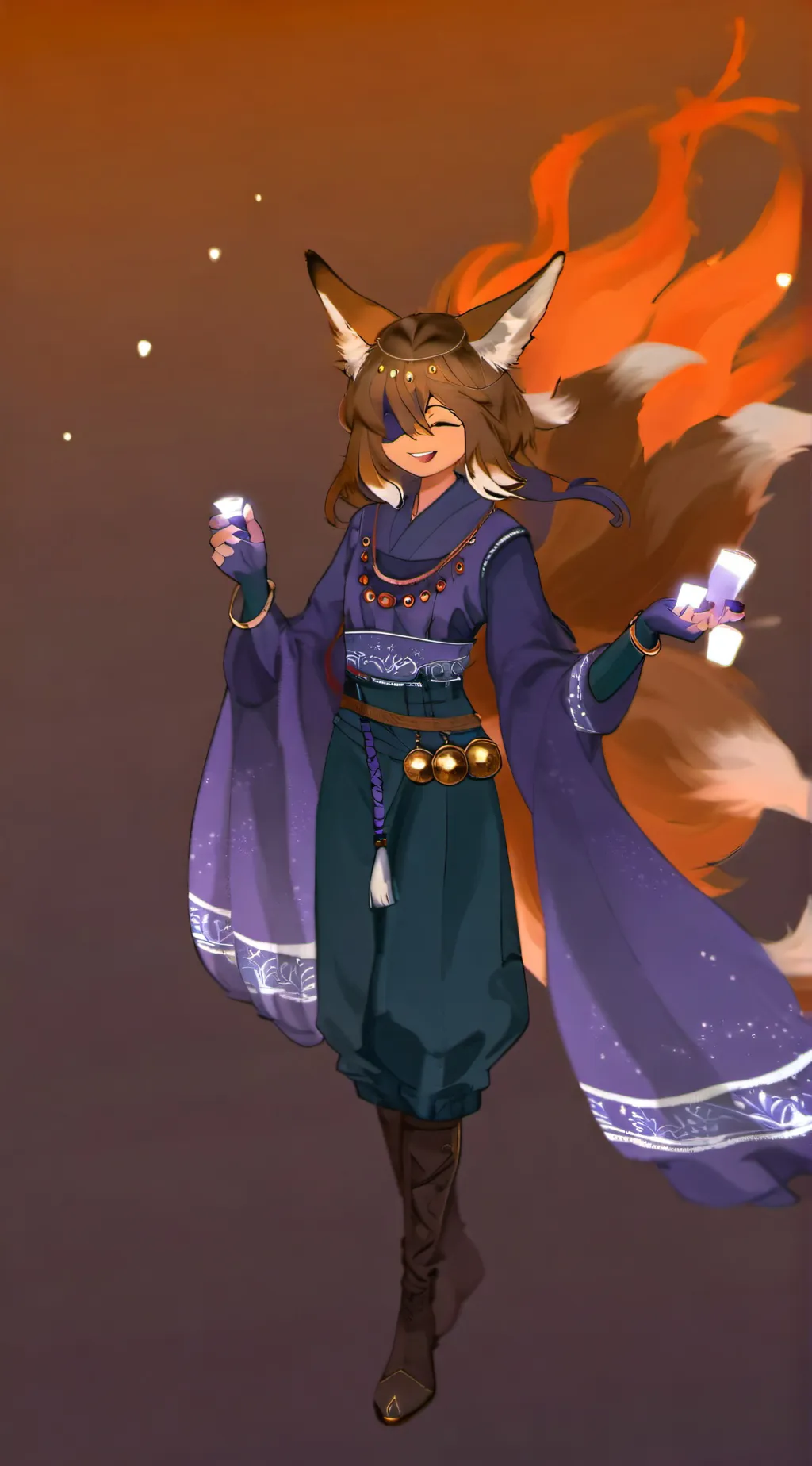 ai character: Preppy meme background