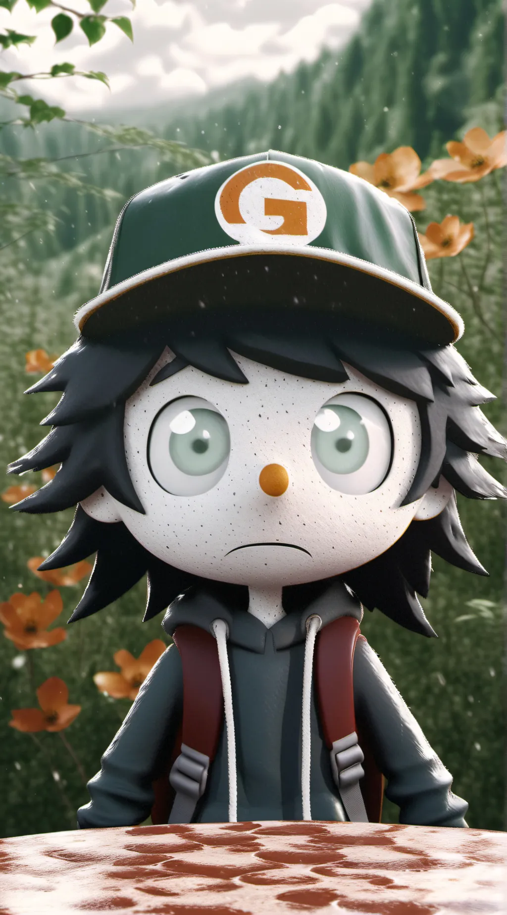 ai character: Ailce Aiden  background