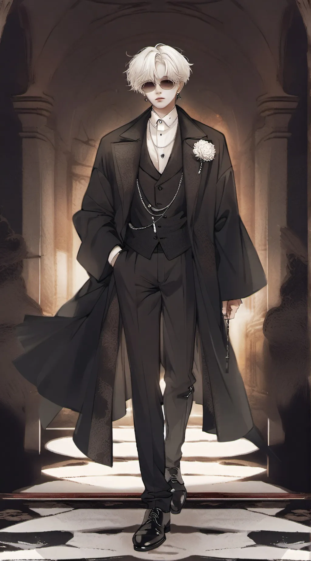 ai character: 𝓛𝓮𝓸𝓷𝓪𝓻𝓭 background