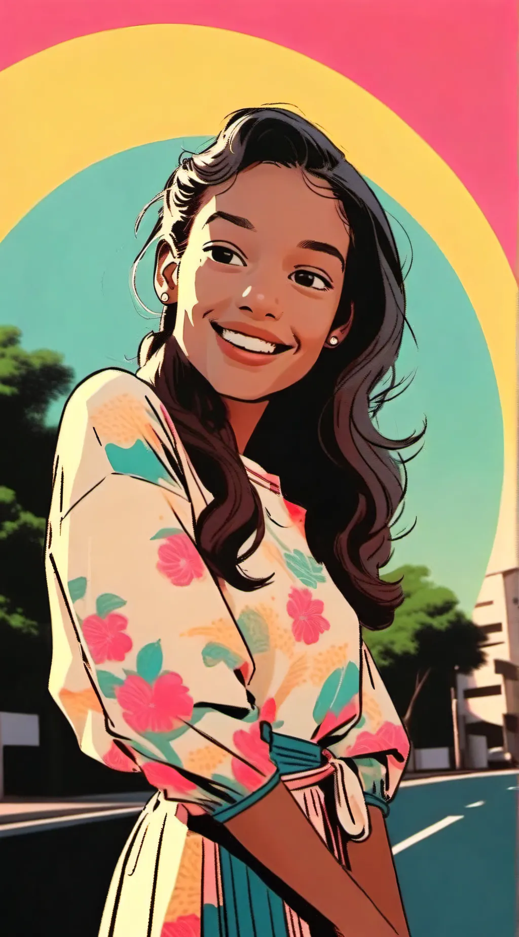 ai character: Lola background