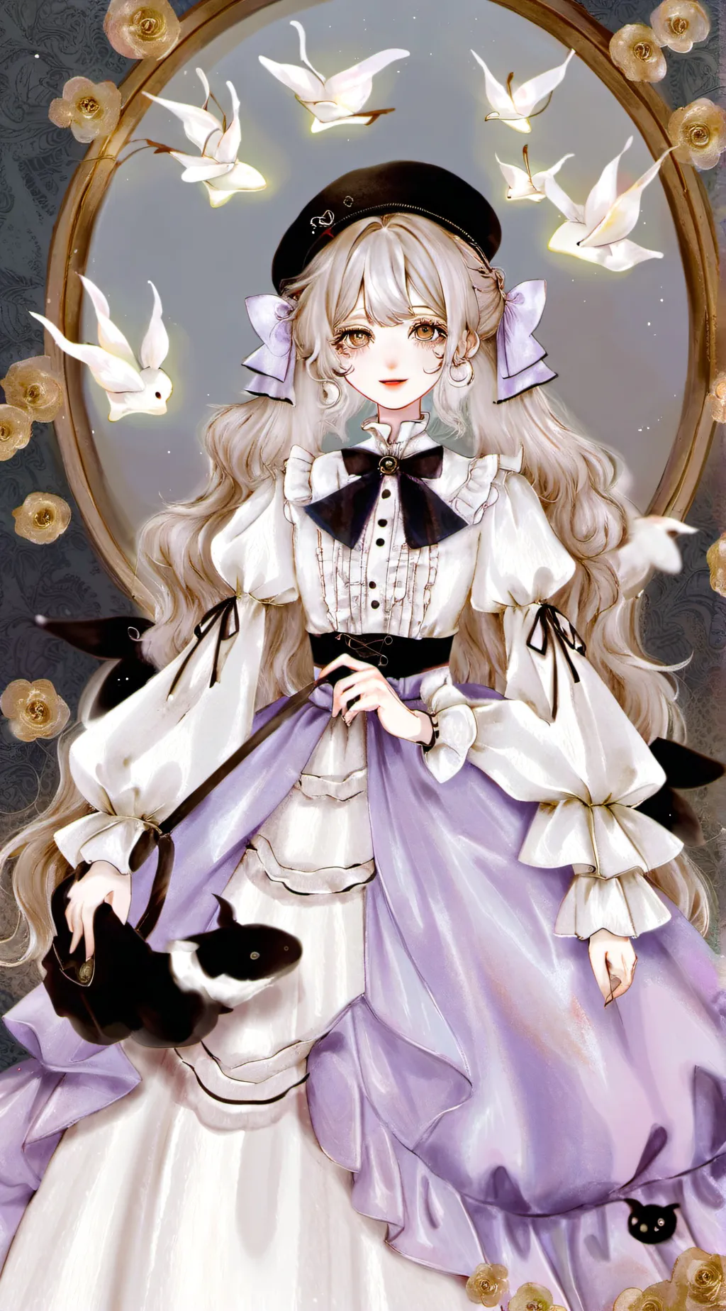 ai character: Poppy background