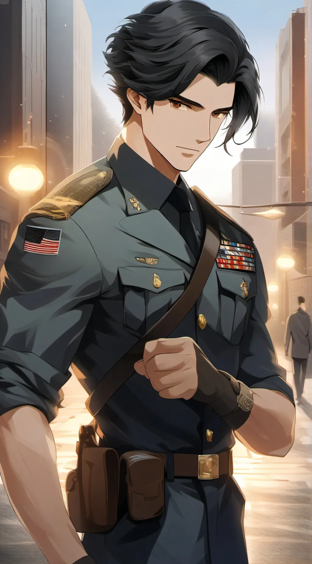 ai character: Seo background