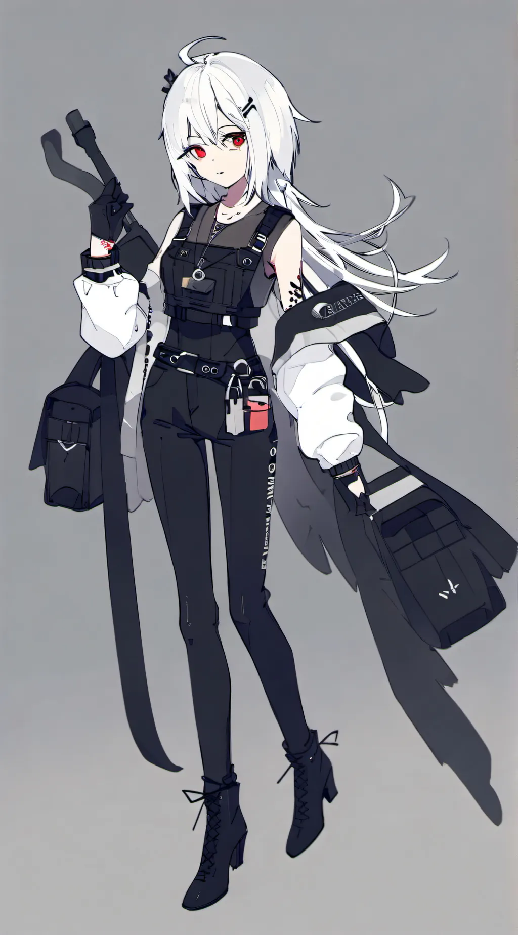 ai character: miss circle  background