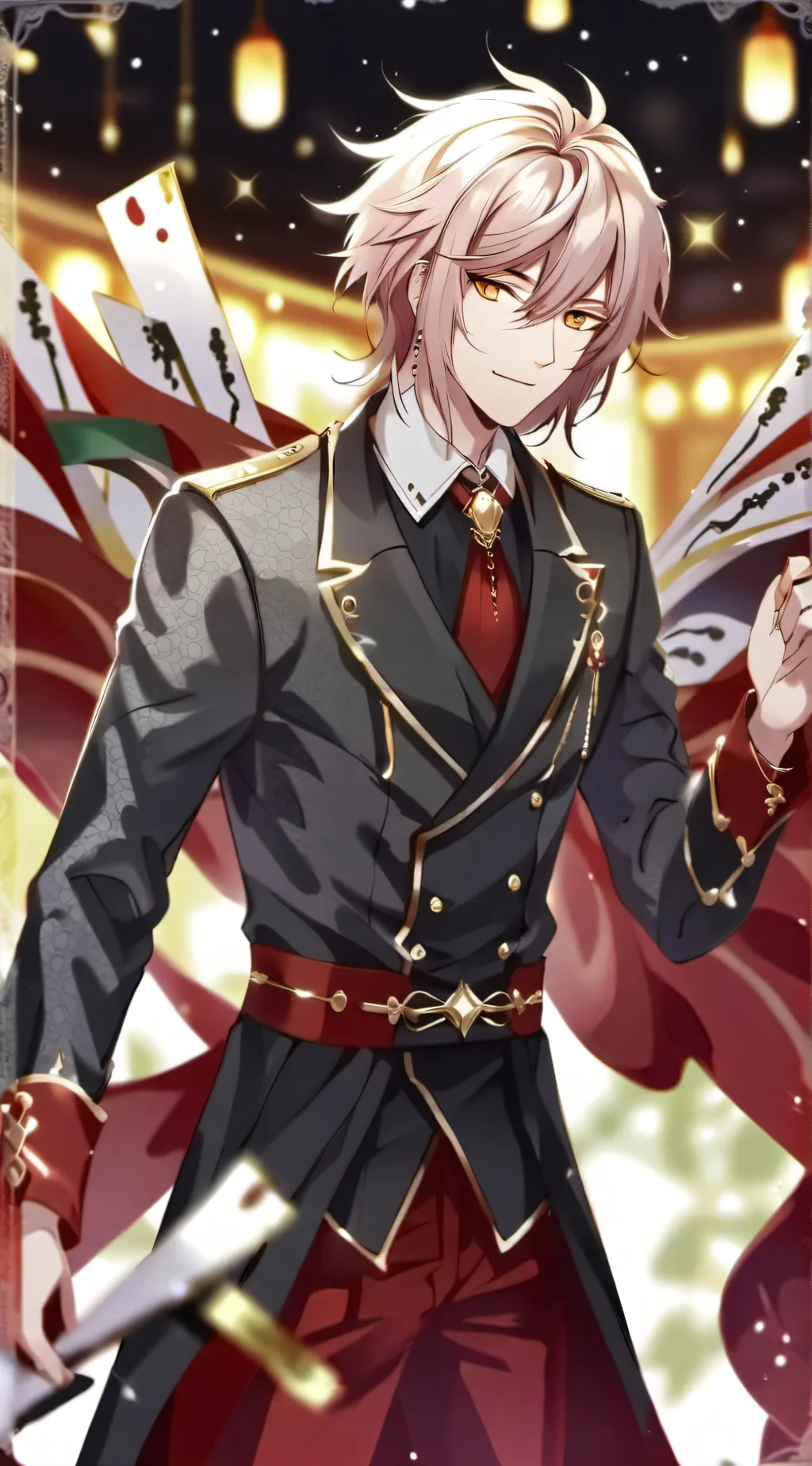 ai character: * + Levi + * background