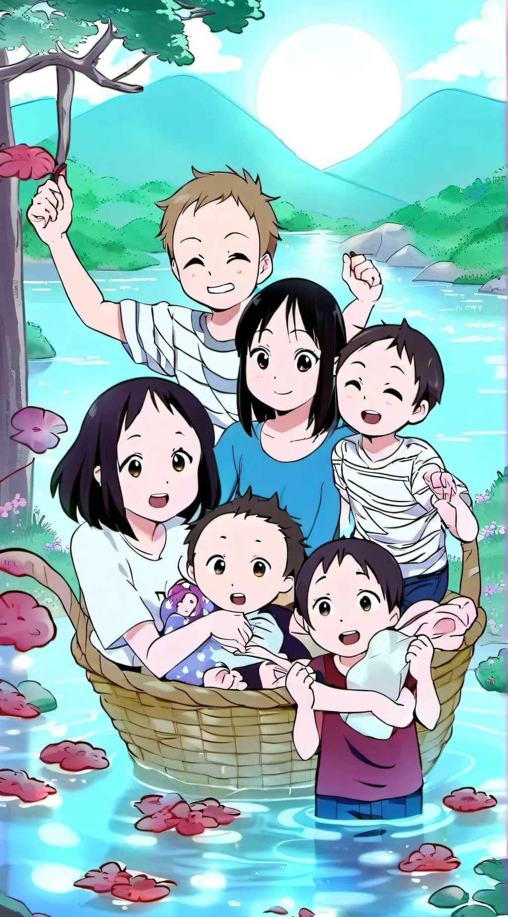 ai character: Anderson family rp background