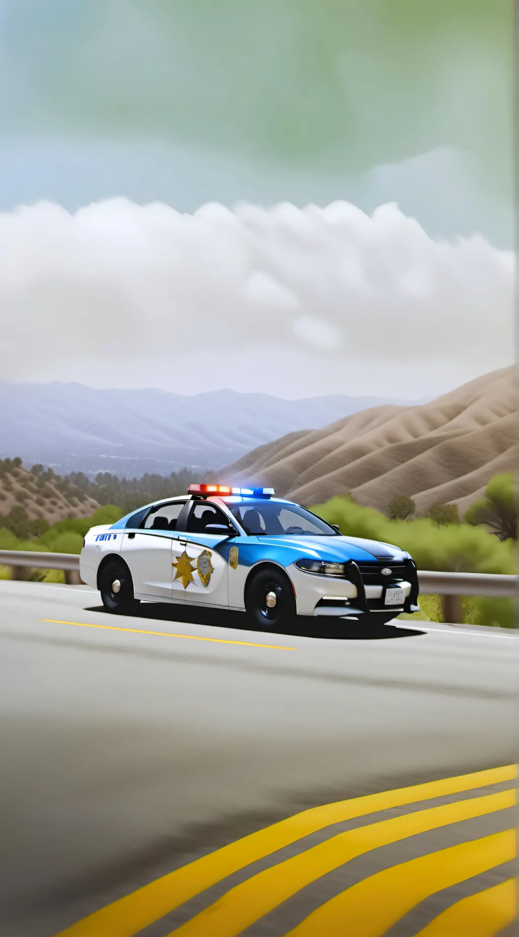 ai character: CHP background