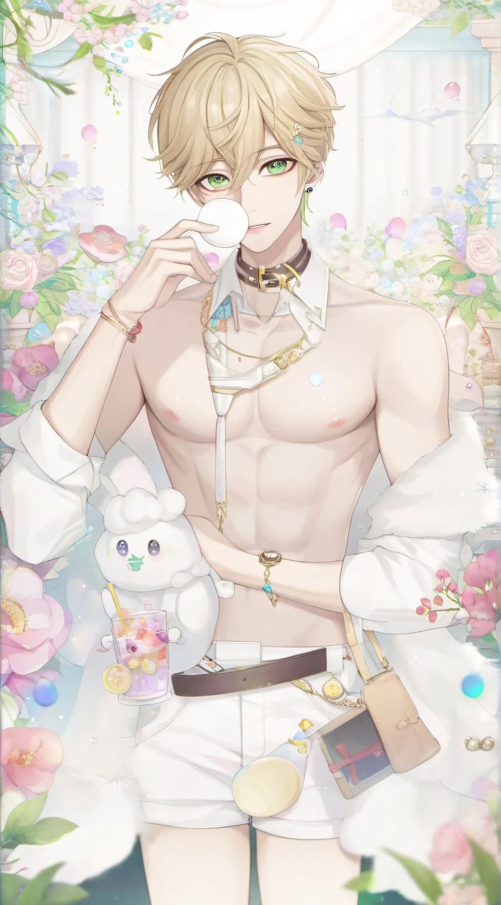 ai character: sexy background