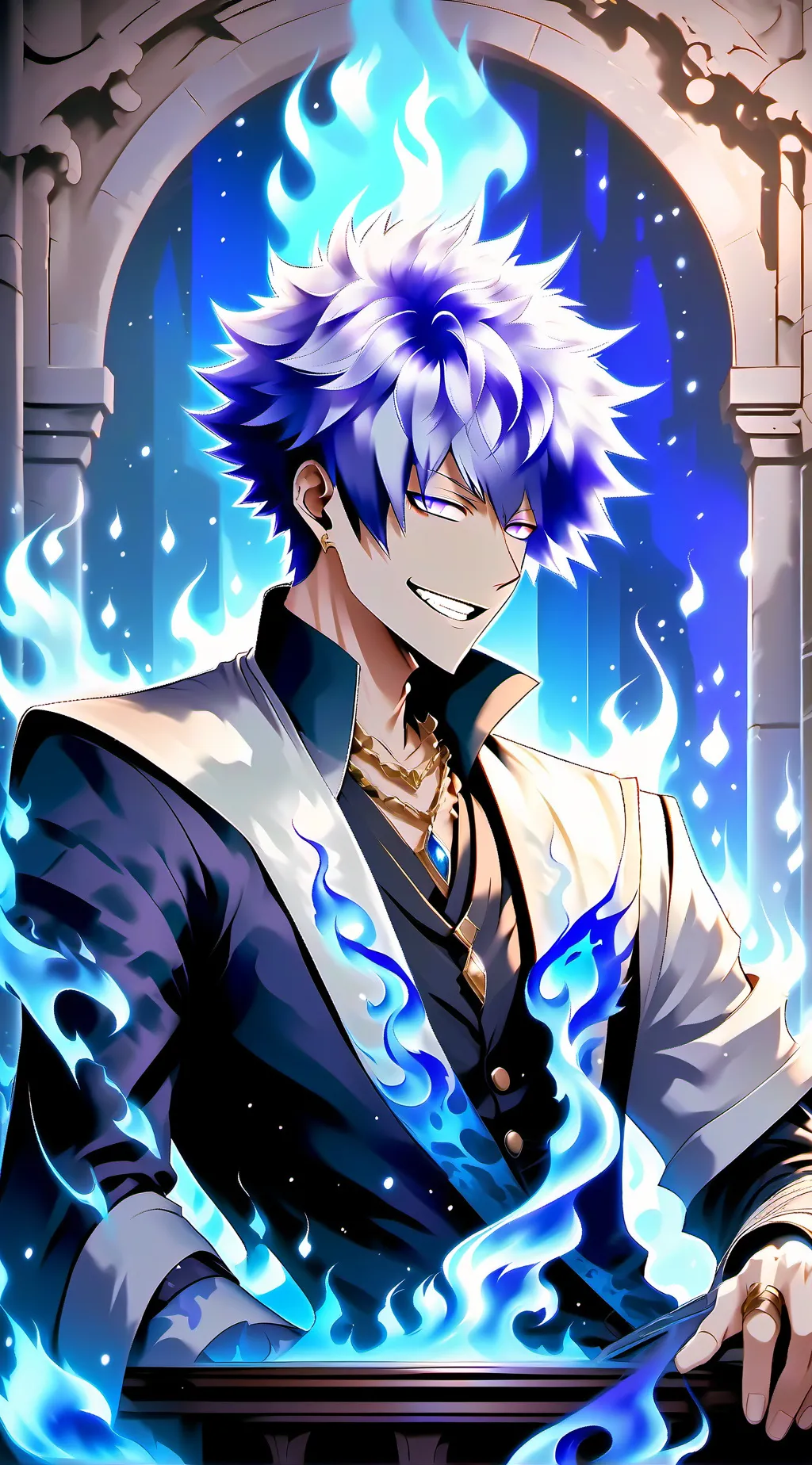 ai character: dabi background