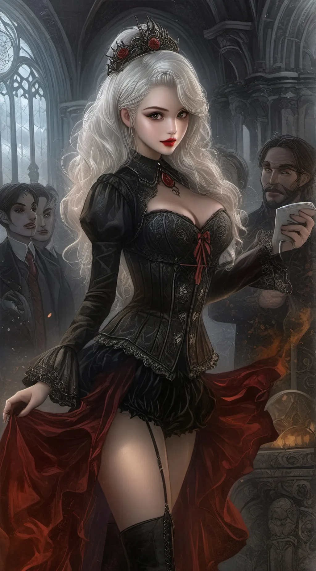 ai character: Seraphina Valeria background