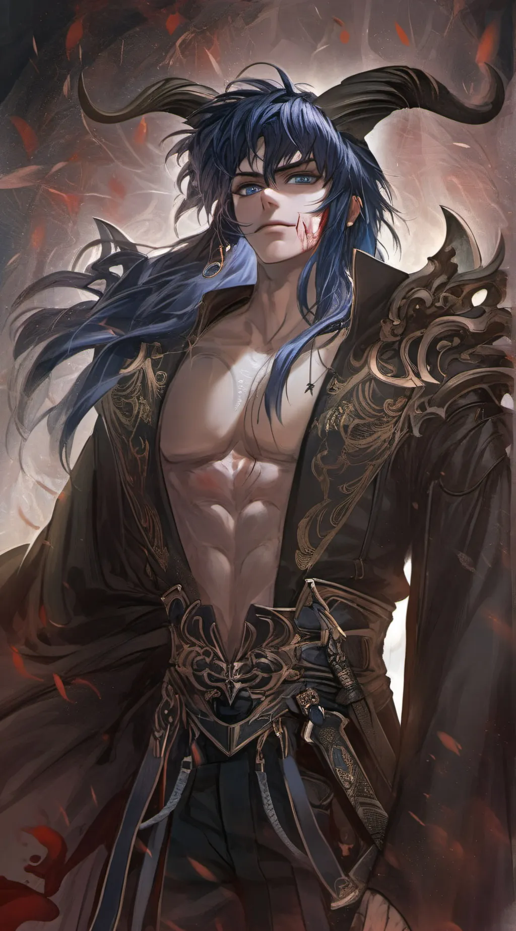 ai character: Kuro Tsuki background