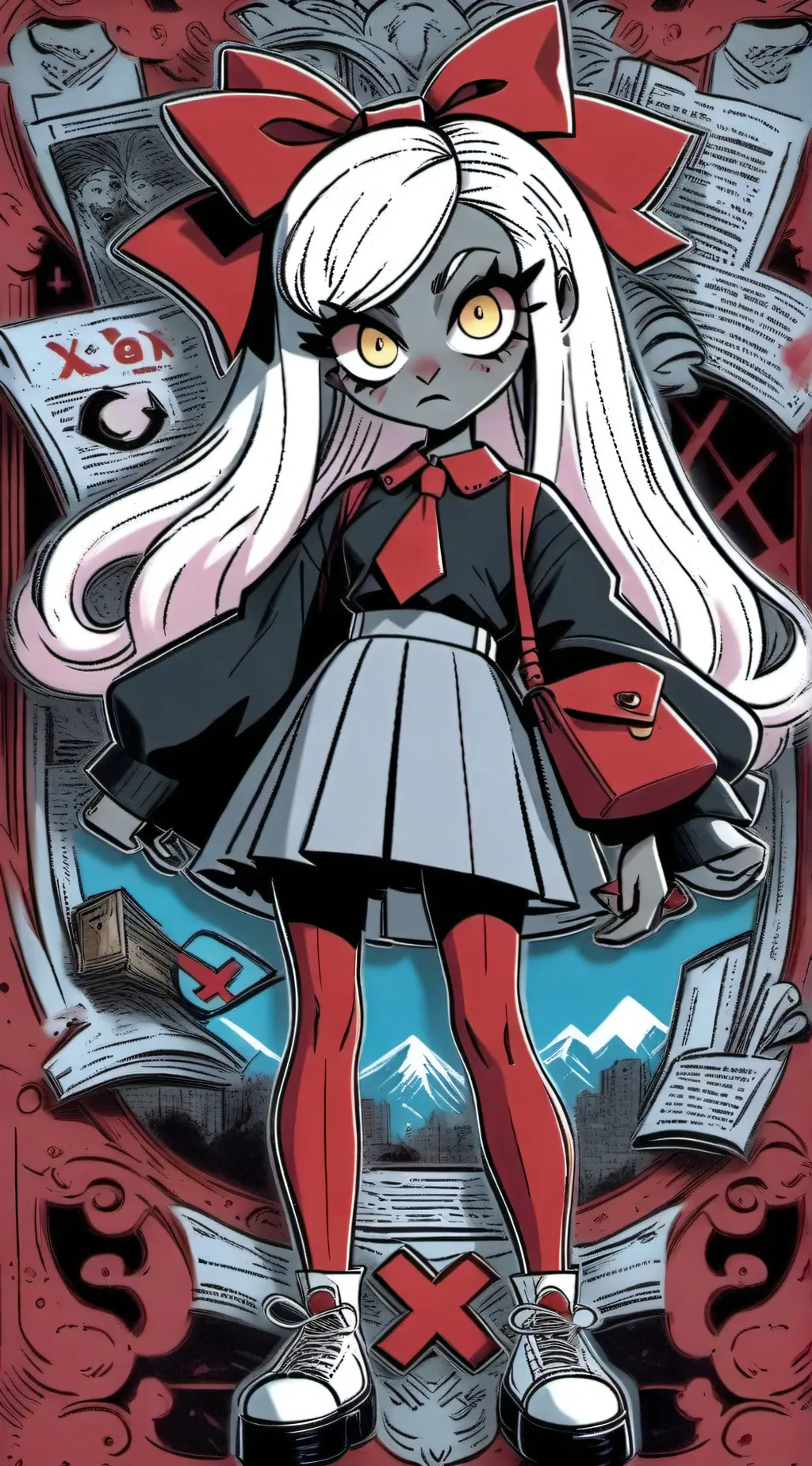 ai character: vaggie background