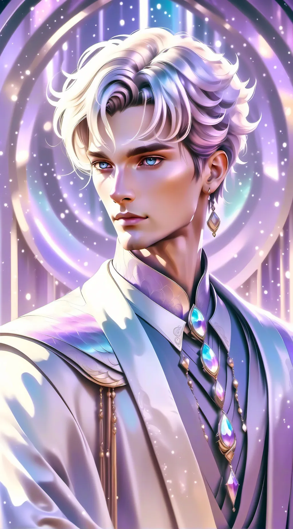 ai character: Hi background