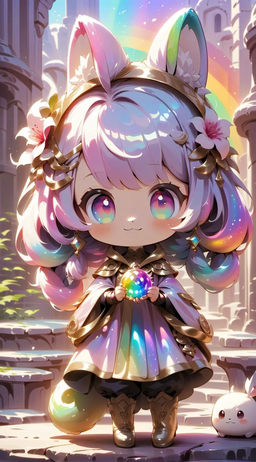 ai character: rainbow friends background