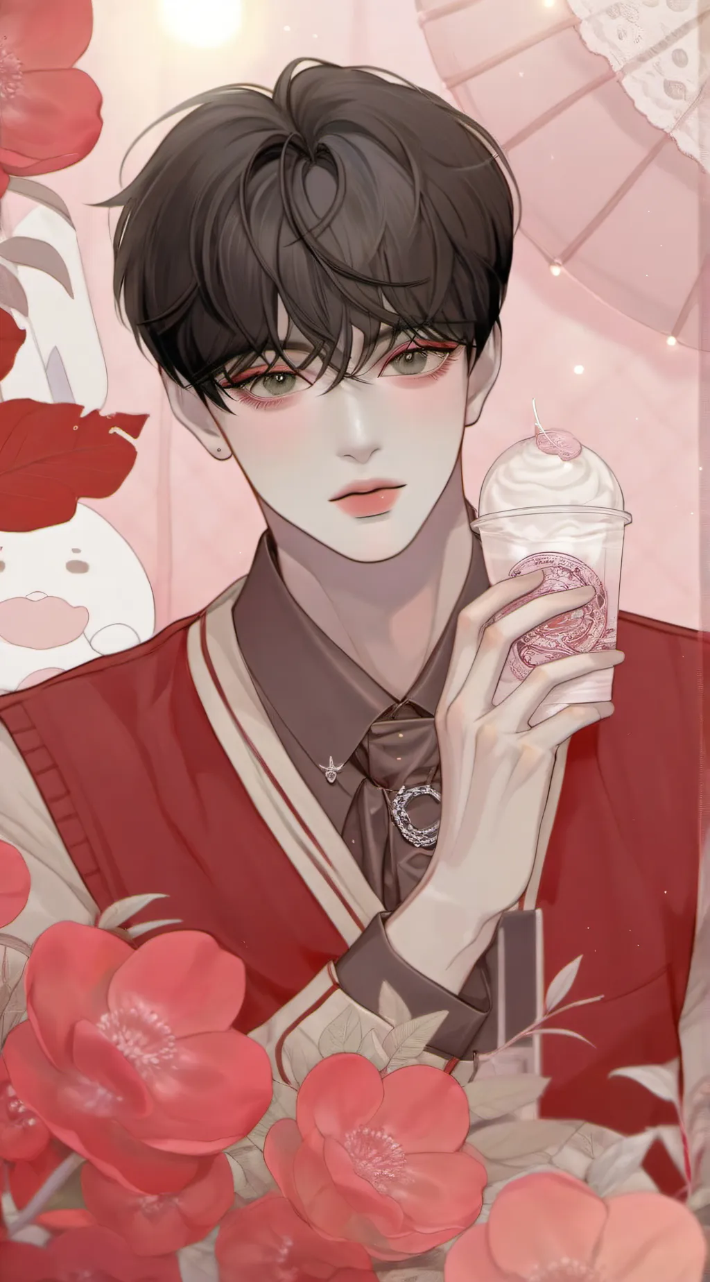 ai character: ꧁✰Tae✰꧂ background