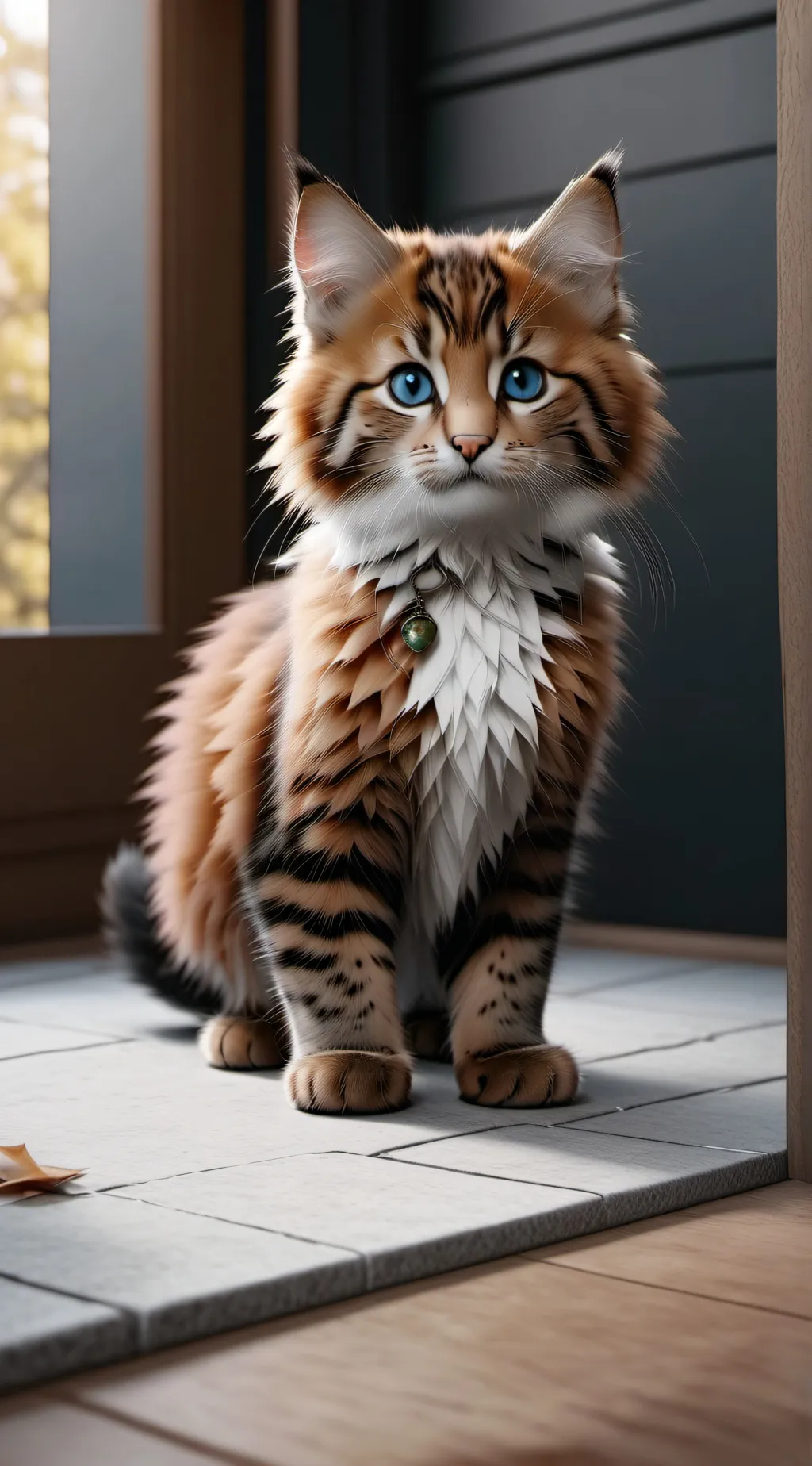 ai character: cubbie the cat fpe background