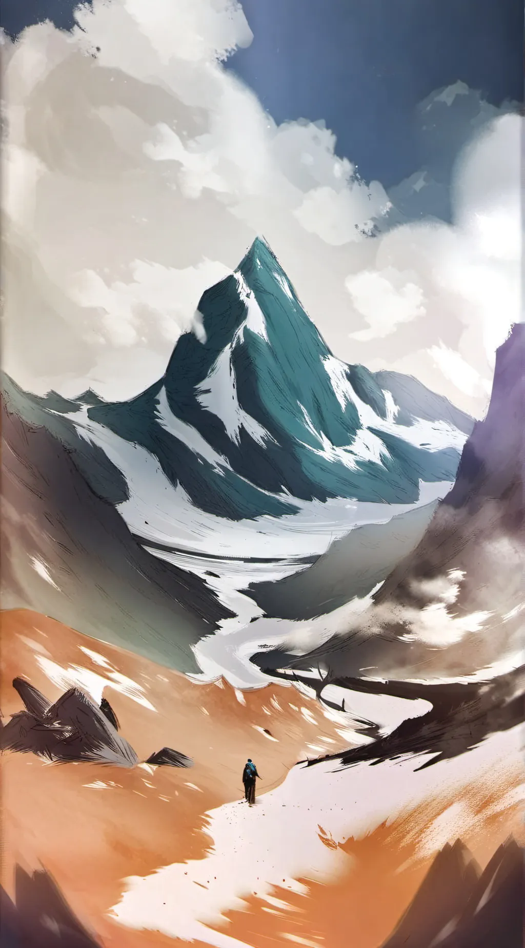 ai character: lost mha  background