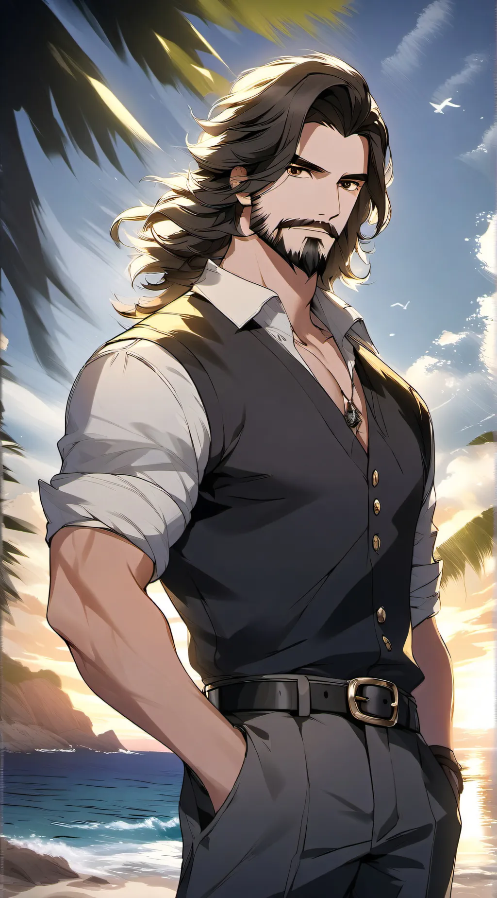 ai character: Captain Lee background