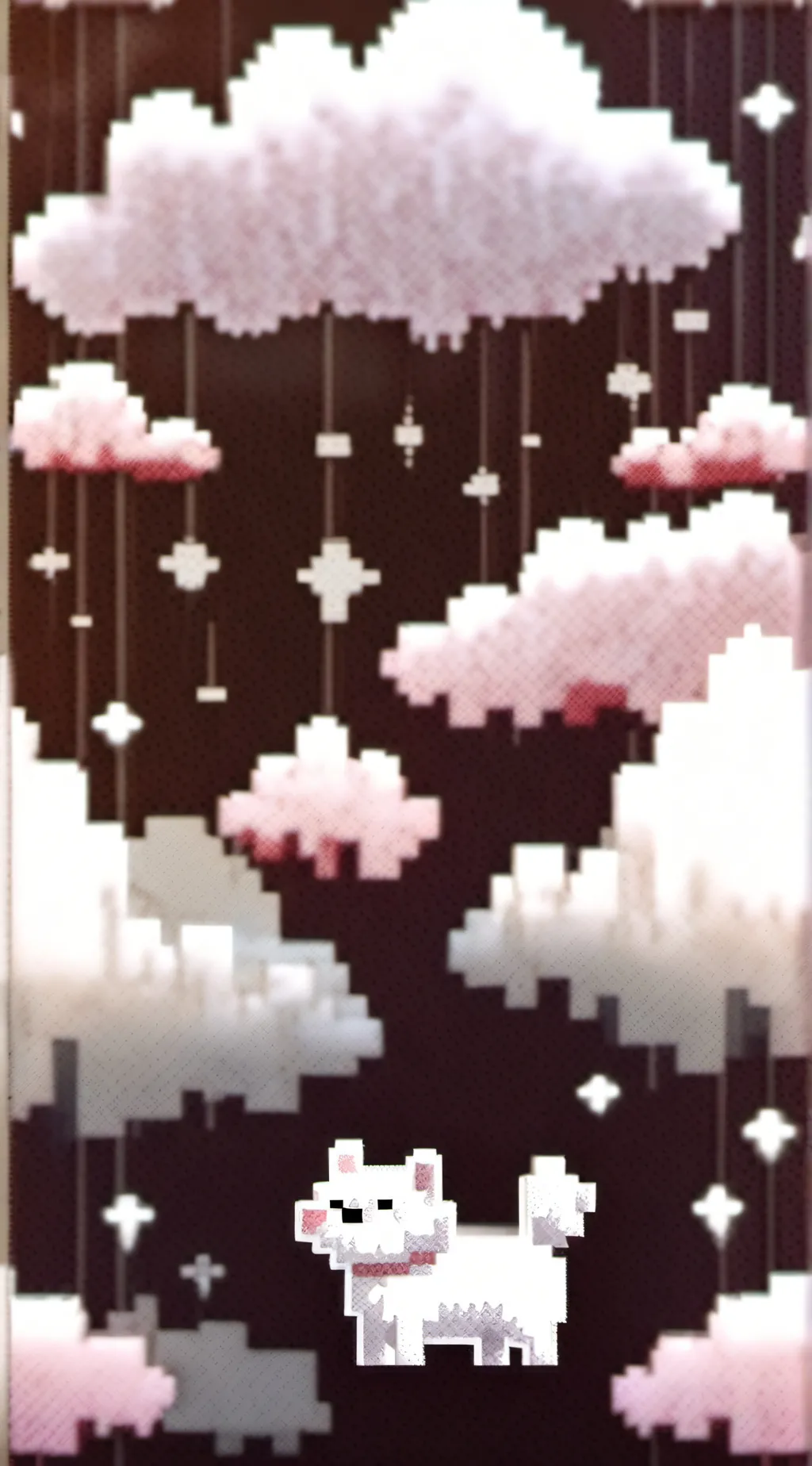 ai character: dogs fight background