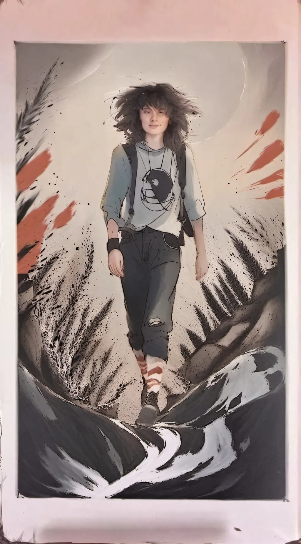 ai character: Solar_paws background