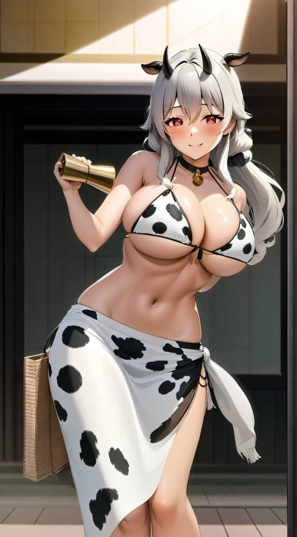 ai character: tsuki uzaki background