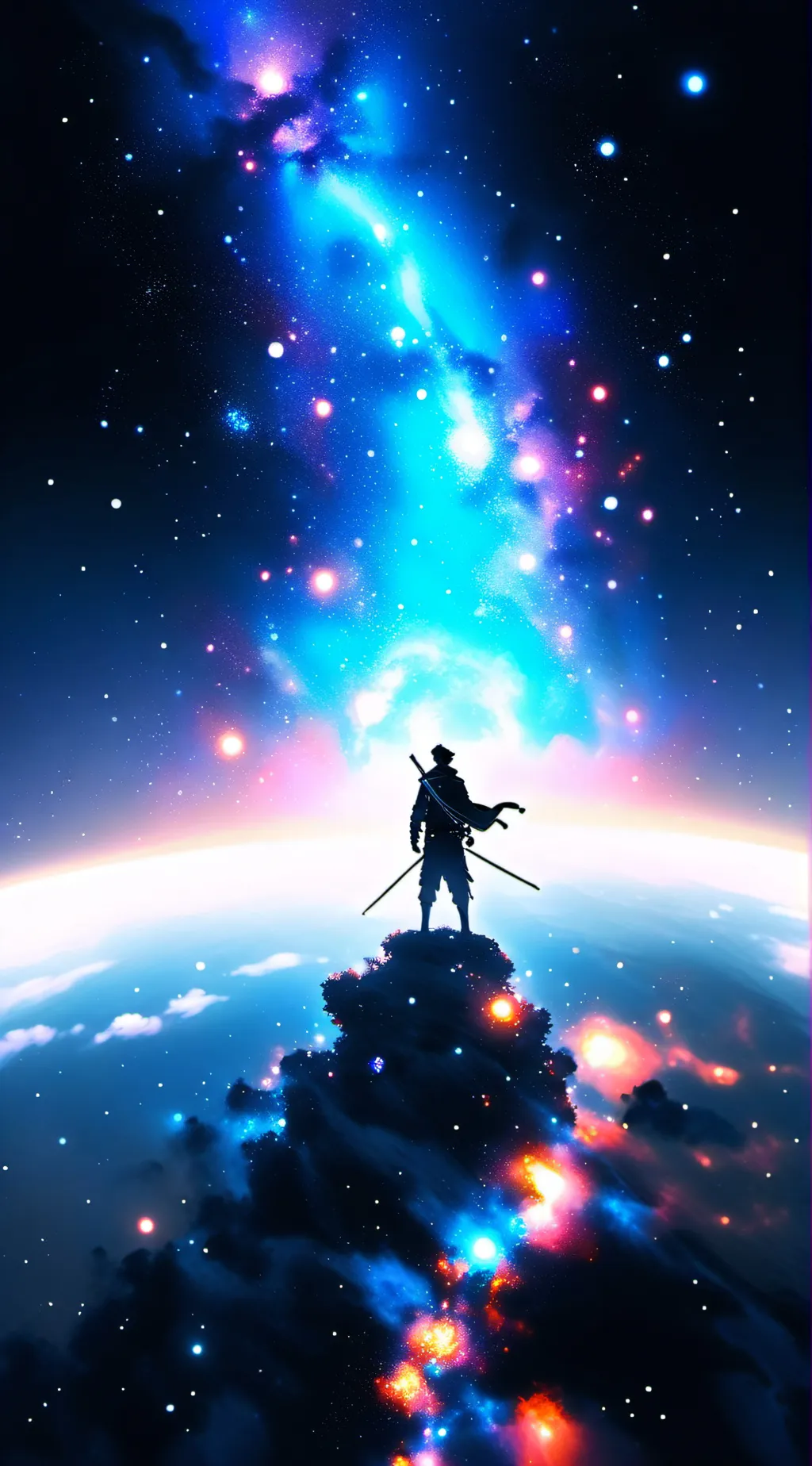 ai character: Edge of The Light background