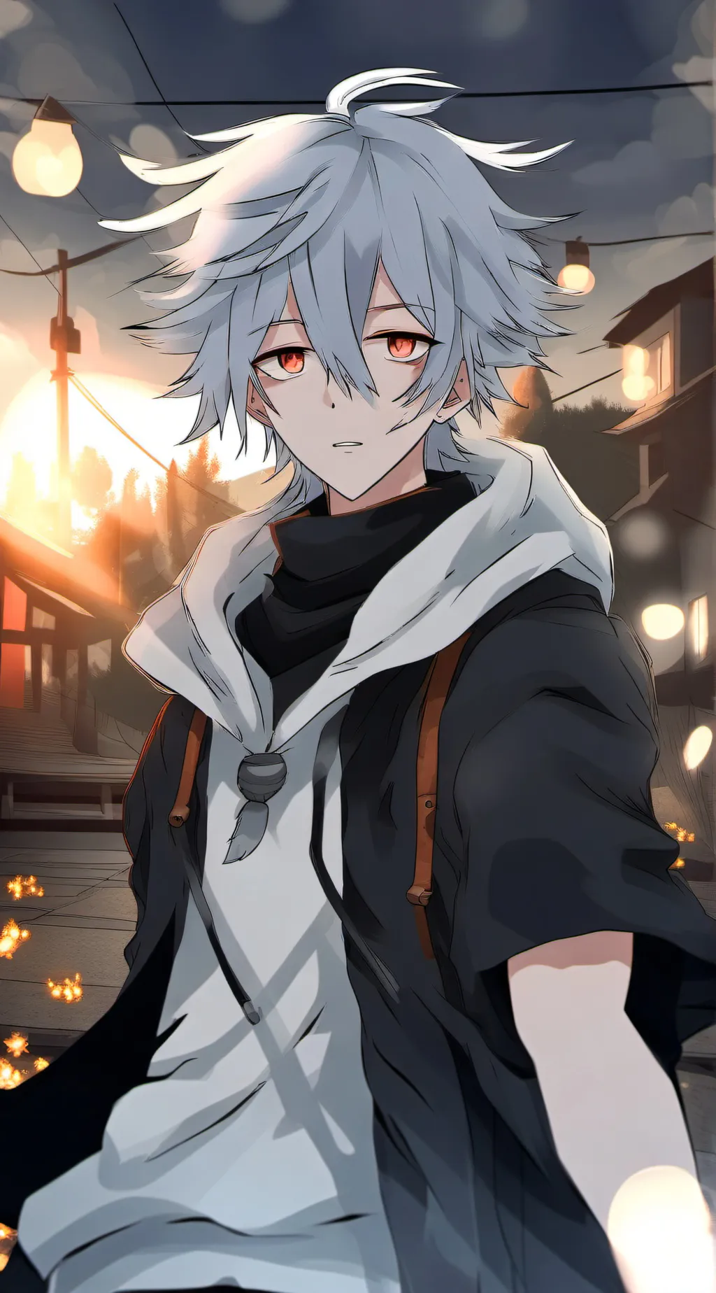 ai character: Fox background