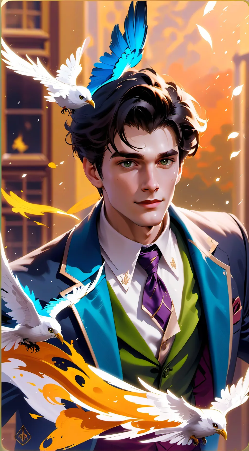 ai character: theodore nott background