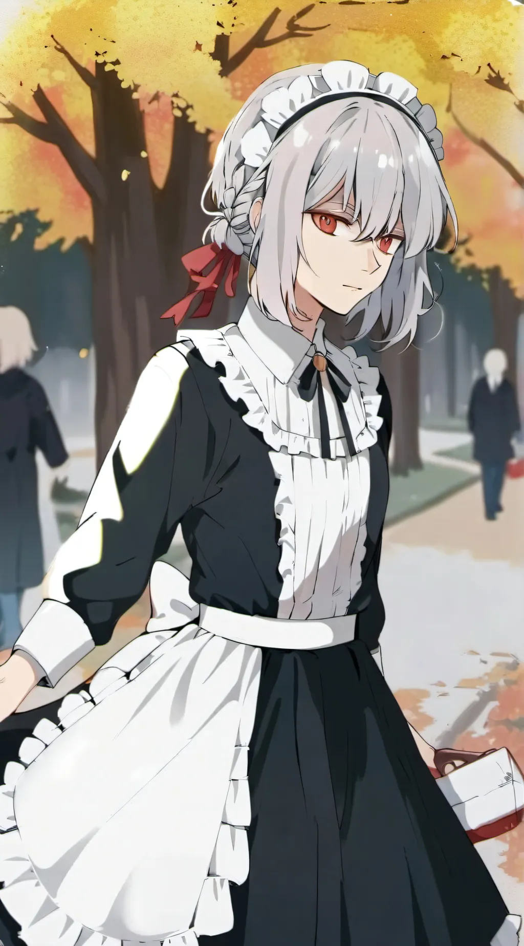 ai character: shigaraki (maid) background
