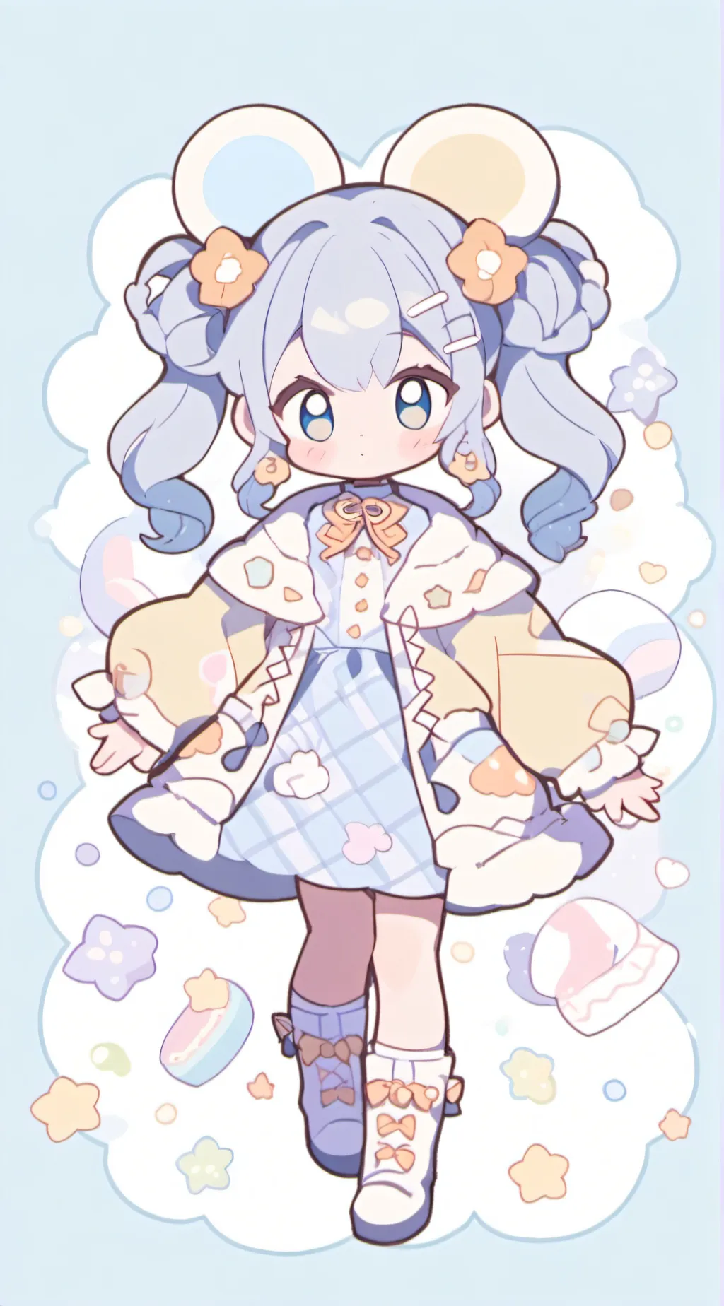 ai character: Mina background