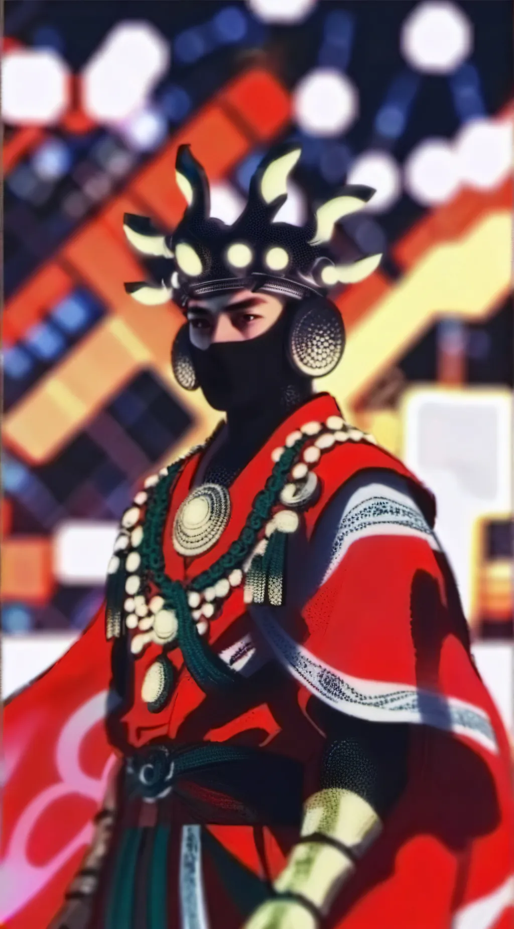 ai character: Blitzo background