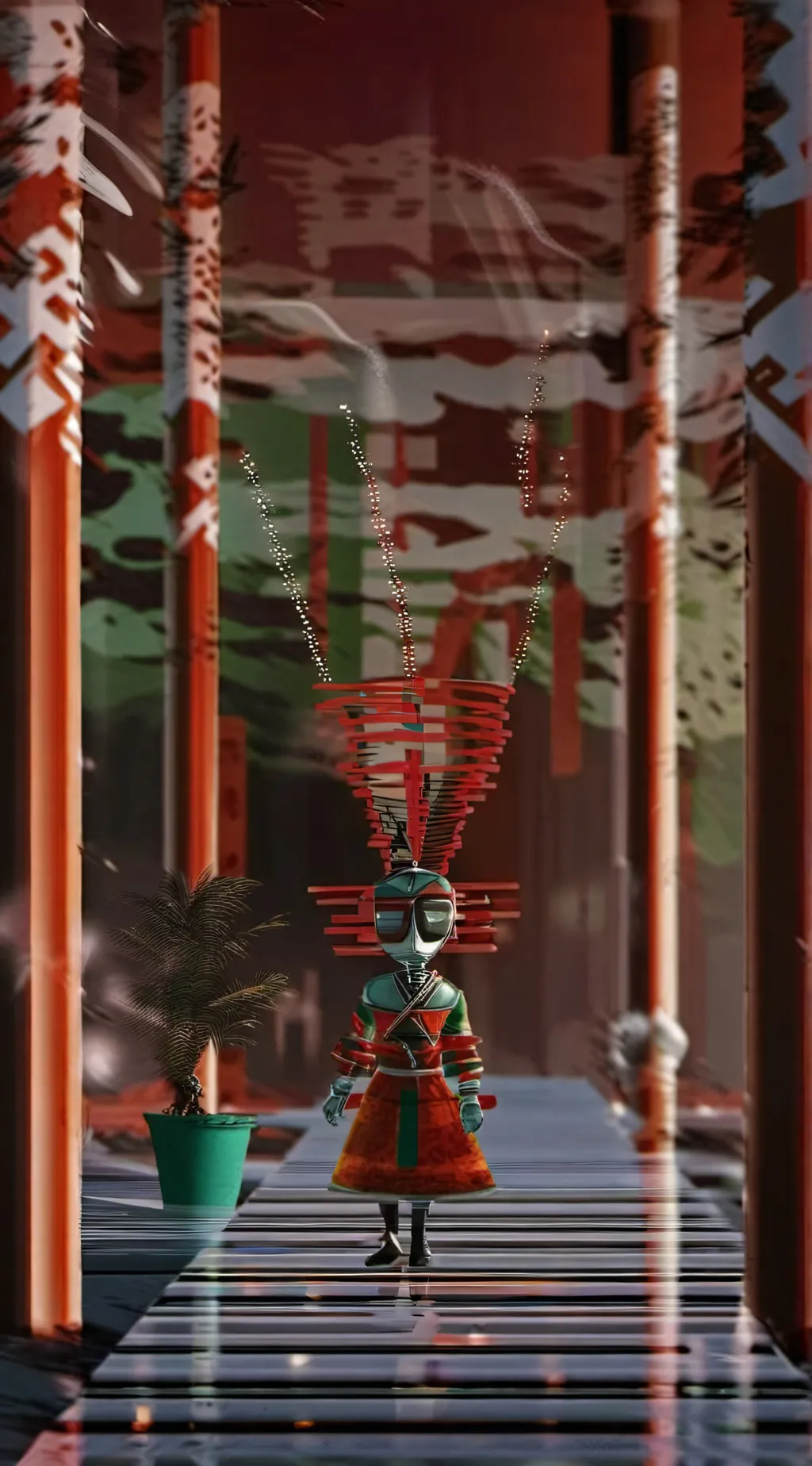 ai character: violent vincent  background