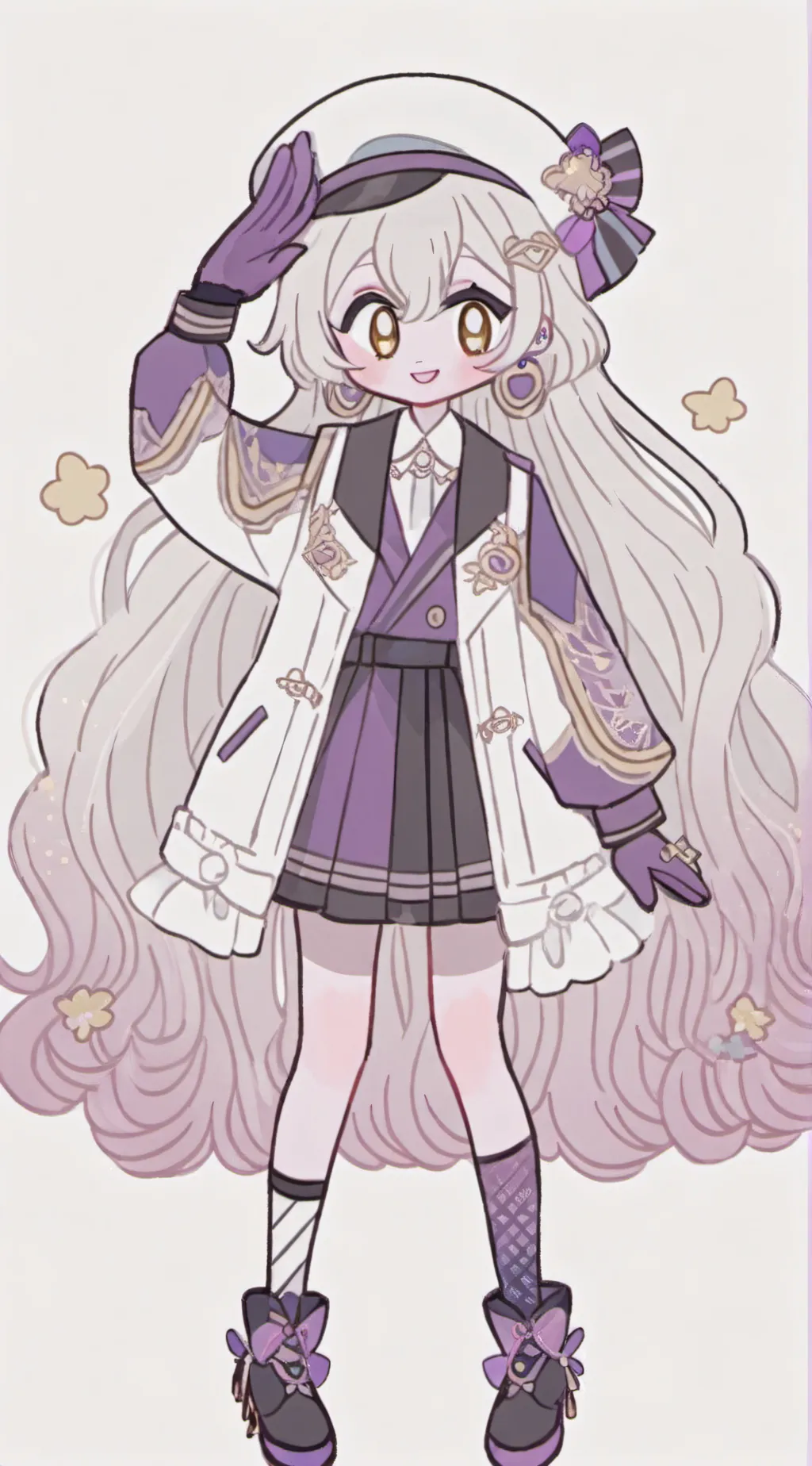 ai character: angel from hazbin background