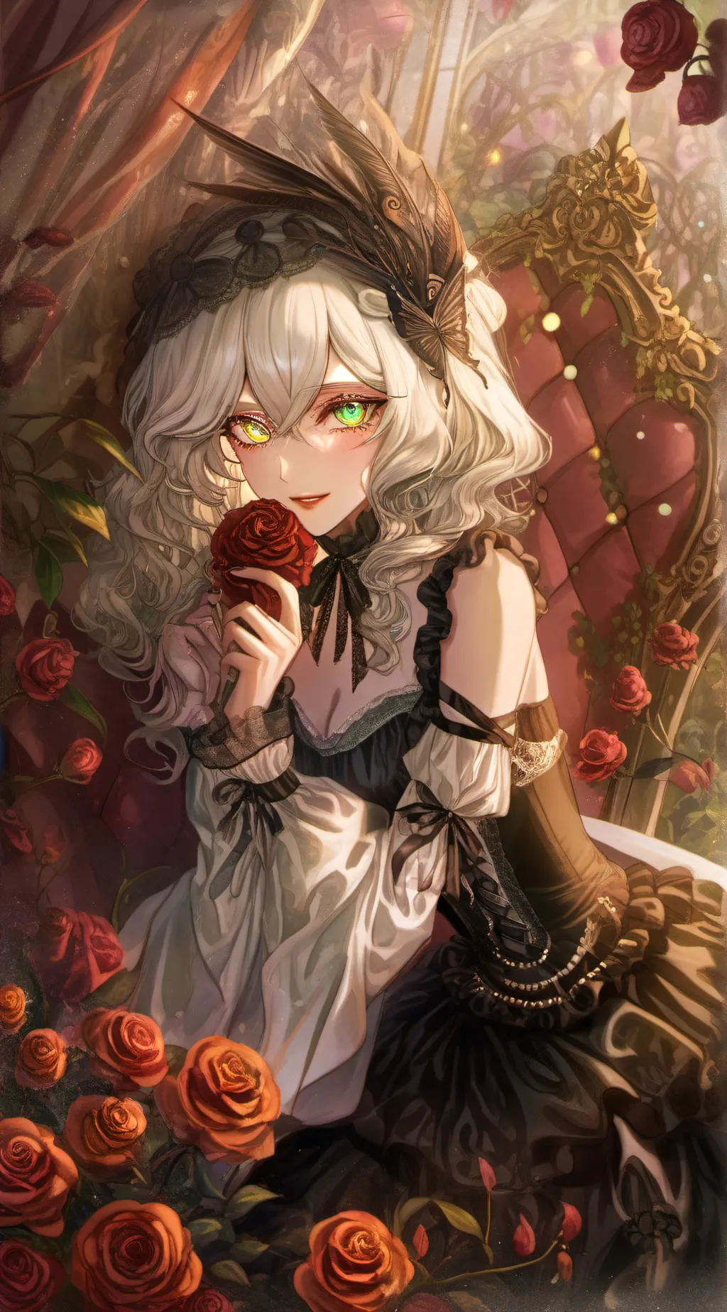 ai character: Lilly background