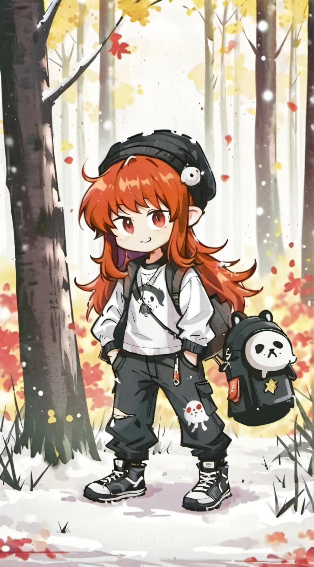 ai character: Fnf gf background