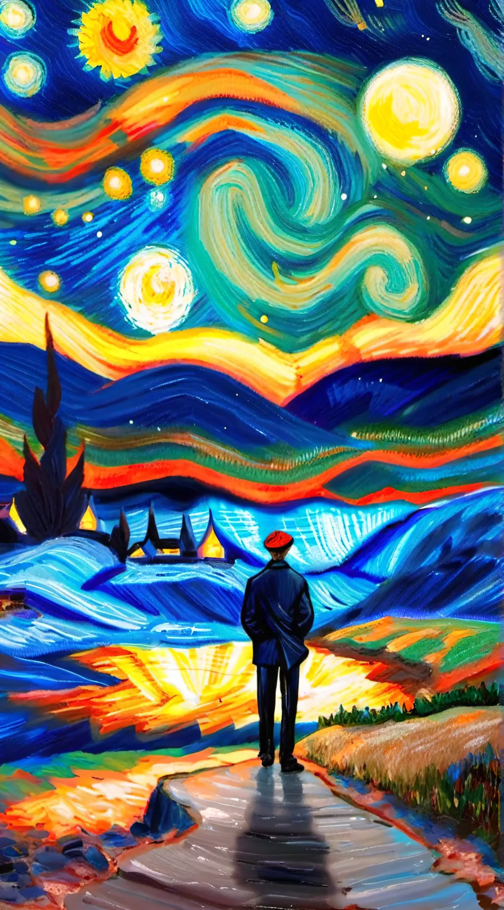 ai character: welcome home 🏠😺 background