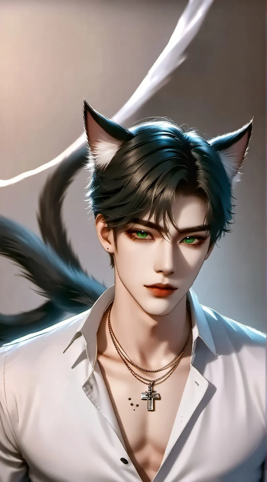 ai character: Maxxie  background