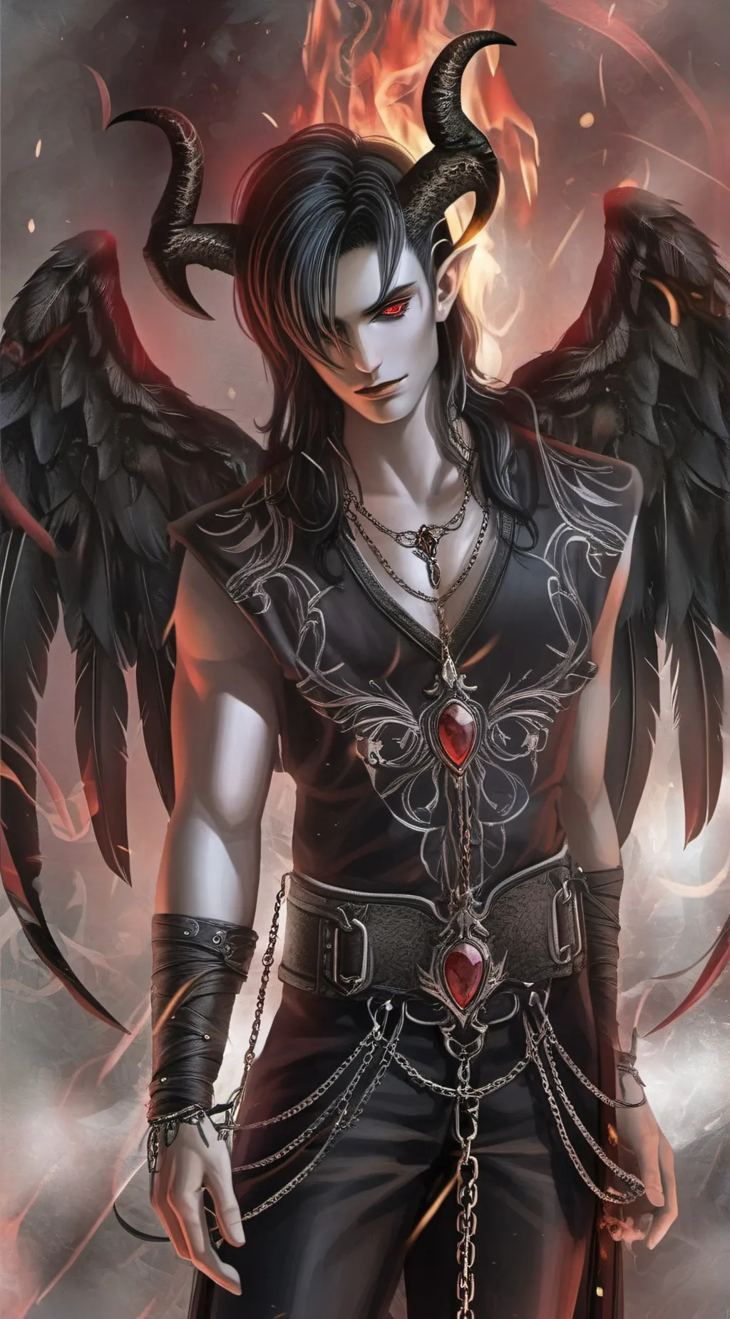 ai character: Arkistal Soulharp background