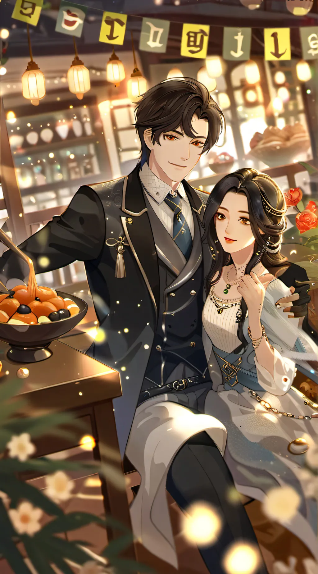 ai character: Valentina and jay background