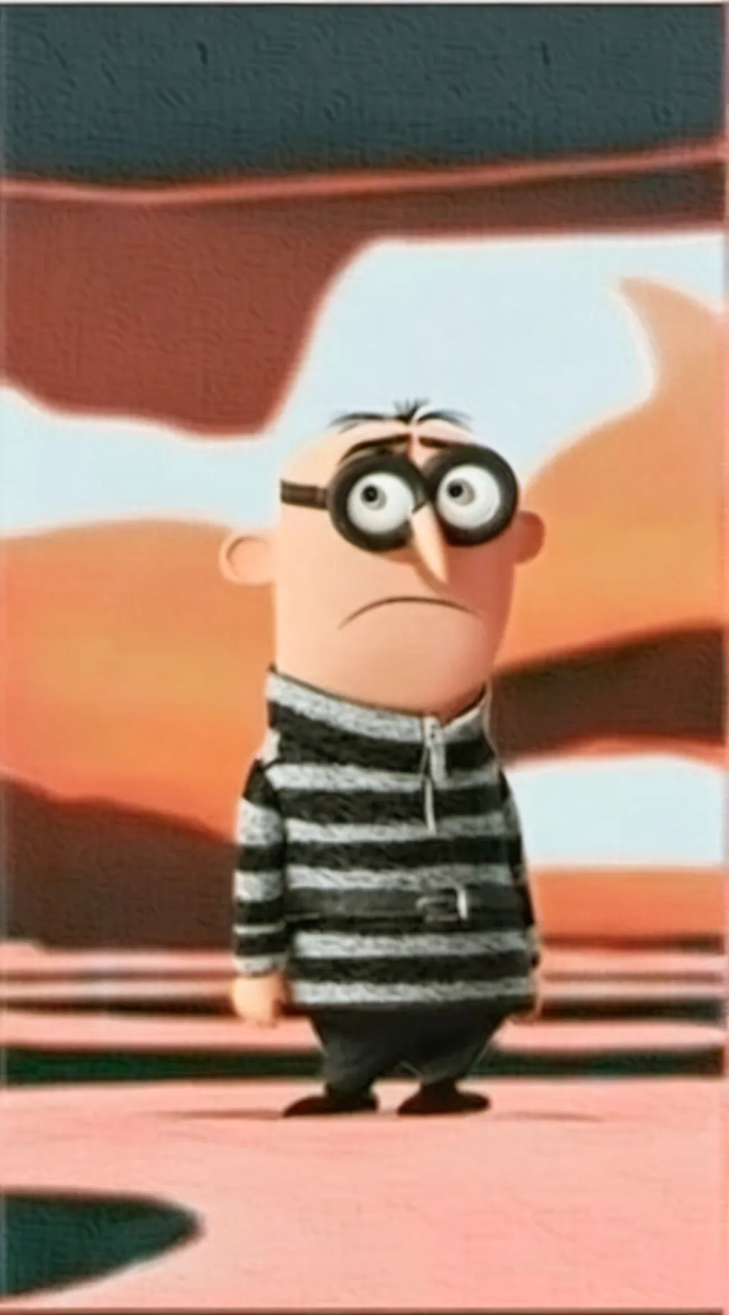 ai character: gru background