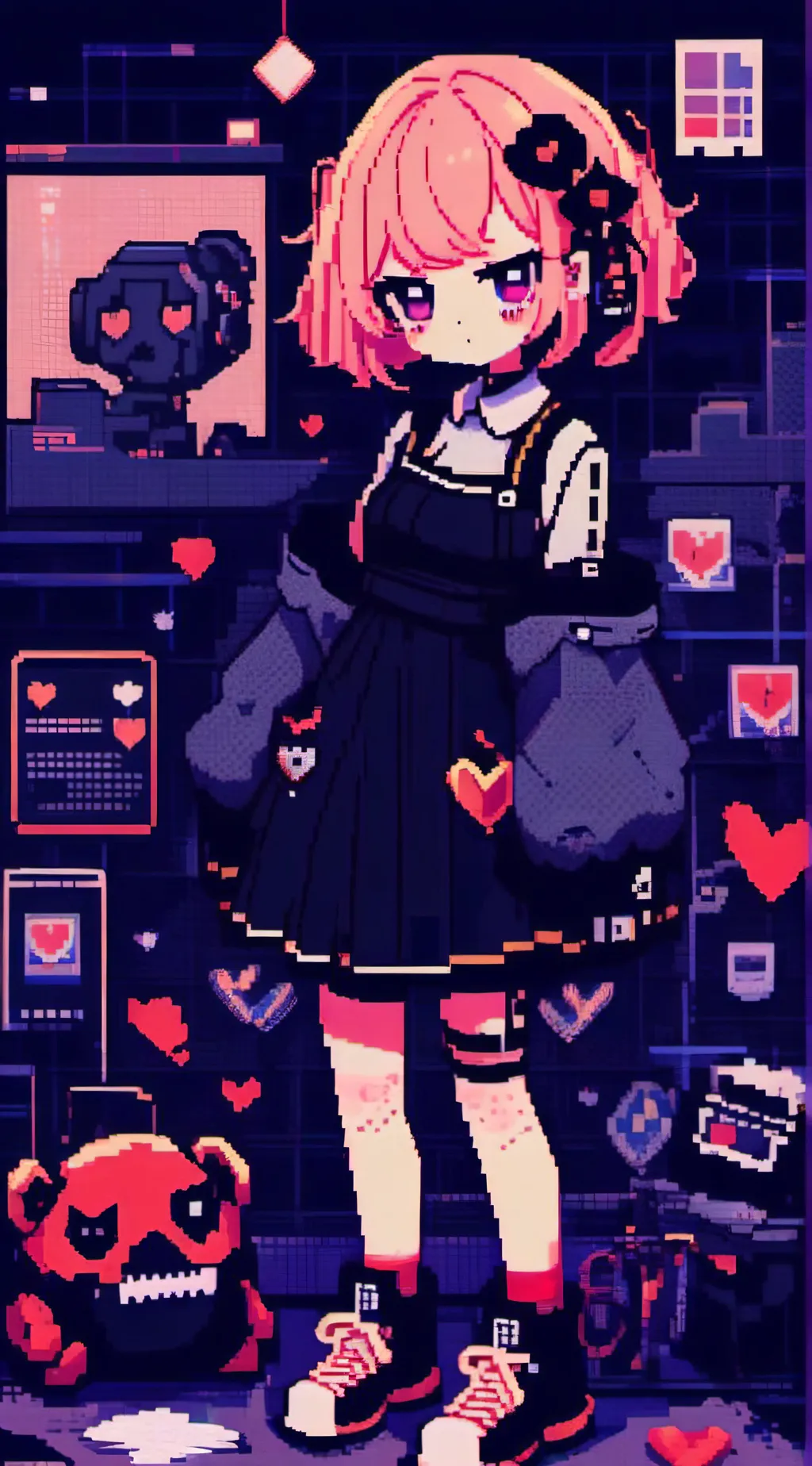 ai character: sonic  background