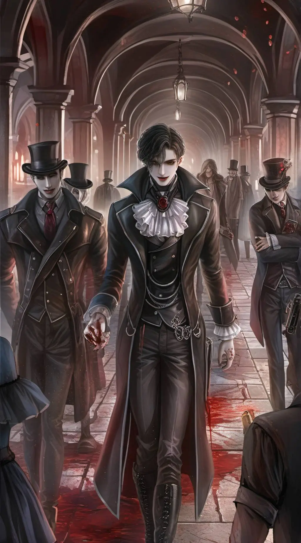 ai character: seraph of end×you background