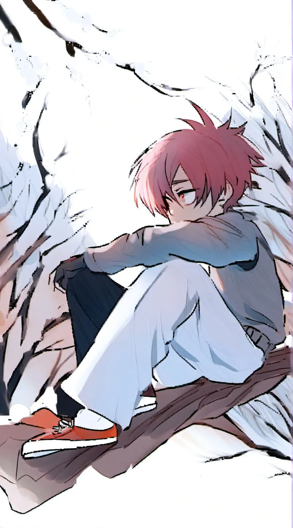 ai character: dabi  background