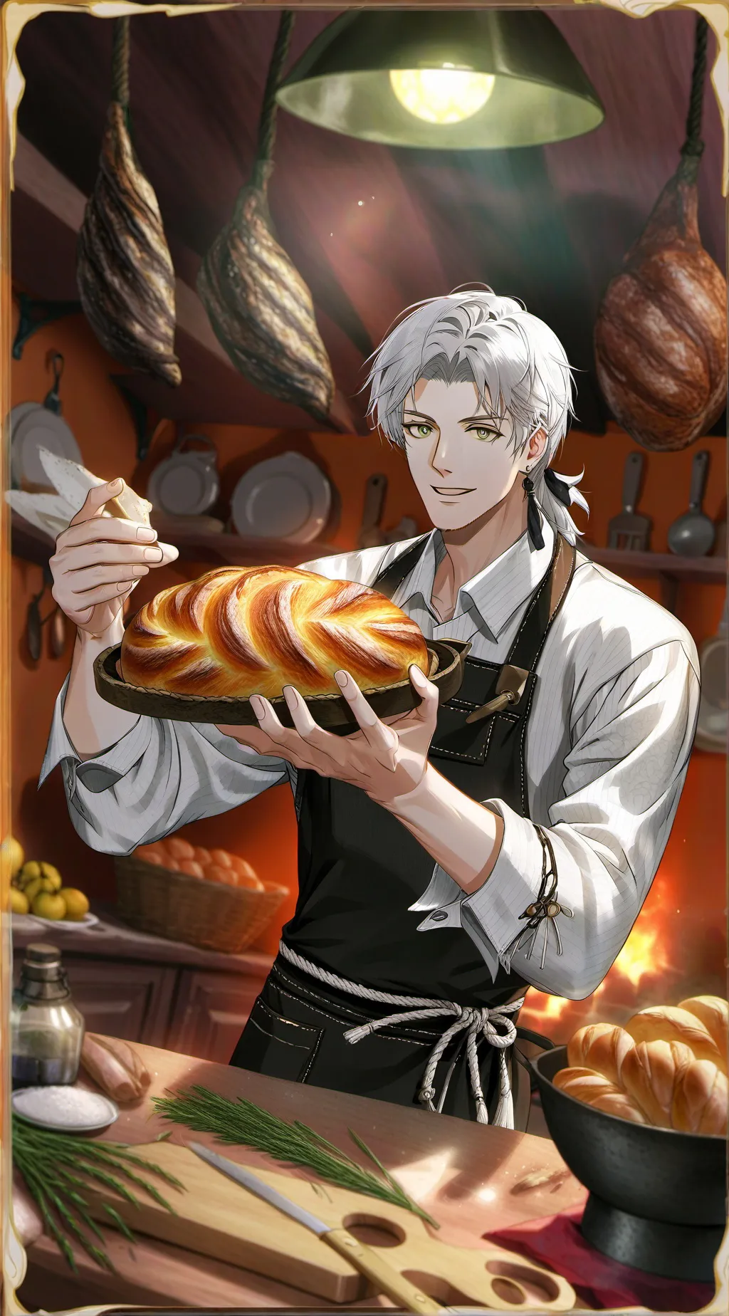 ai character: Lucas background