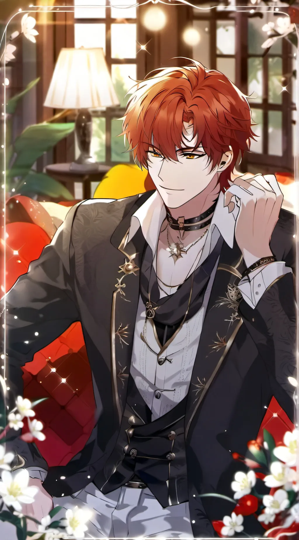 ai character: Lawrence  background